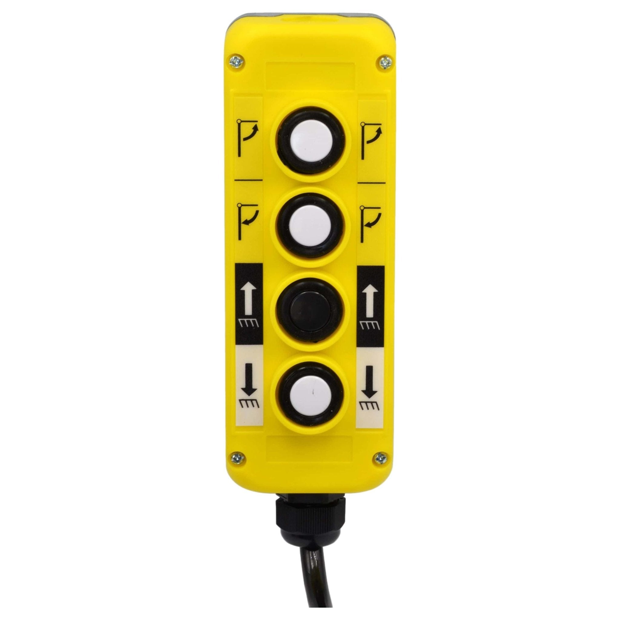 Four Button Pendant Control Station For Hoist For Crane - Twin Eagle Imports
