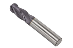 Fullerton 10.0mm 4 Flute TiAlN Coated Carbide Ball Nose Endmill - 3200 Series - Twin Eagle Imports