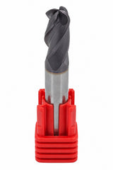 Fullerton 10.0mm 4 Flute TiAlN Coated Carbide Ball Nose Endmill - 3200 Series - Twin Eagle Imports
