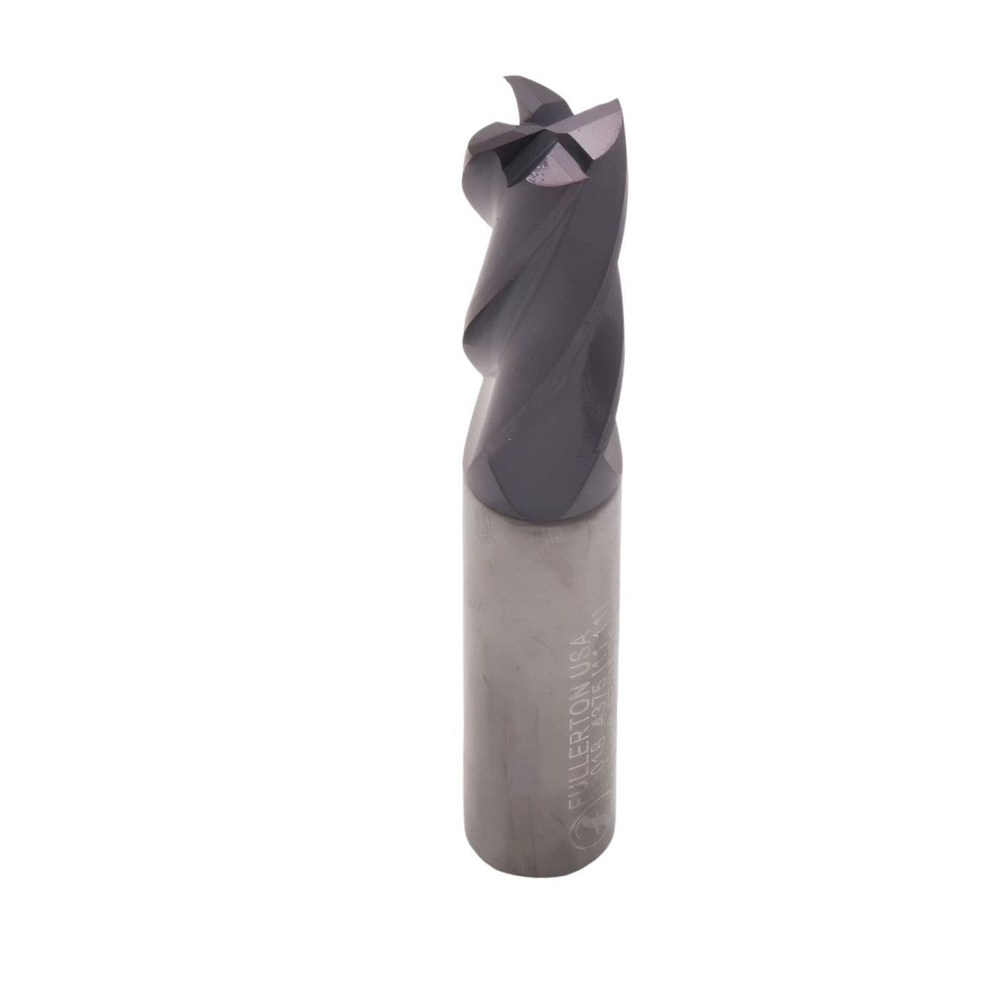 Fullerton 30631 7/16 Inch 4 Flute TiAlN Coated Carbide Square End Mill - Twin Eagle Imports