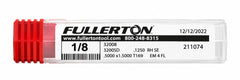 Fullerton 32008 0.1250" 4 Flute Standard Square End Mill - Twin Eagle Imports