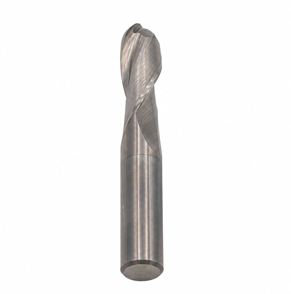 Fullerton 32102 0.3750" 2 Flute Standard Ball Nose End Mill - Twin Eagle Imports