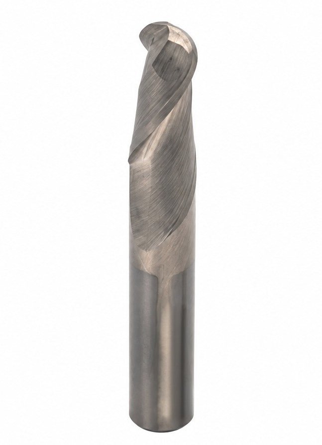 Fullerton 32102 0.3750" 2 Flute Standard Ball Nose End Mill - Twin Eagle Imports