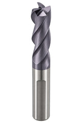 Fullerton 33817 0.375" 4 Flute TiAlN Coated Corner Radius End Mill - Twin Eagle Imports