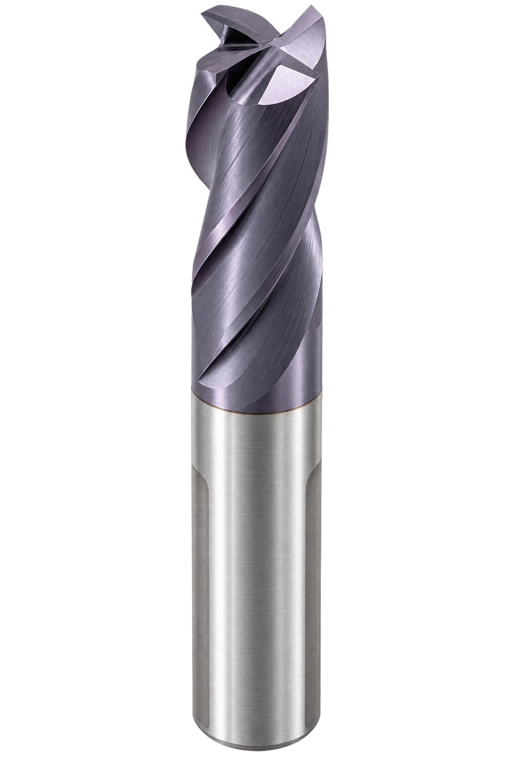 Fullerton 33818 0.5000" 4 Flute TiAlN Coated Corner Radius End Mill - Twin Eagle Imports