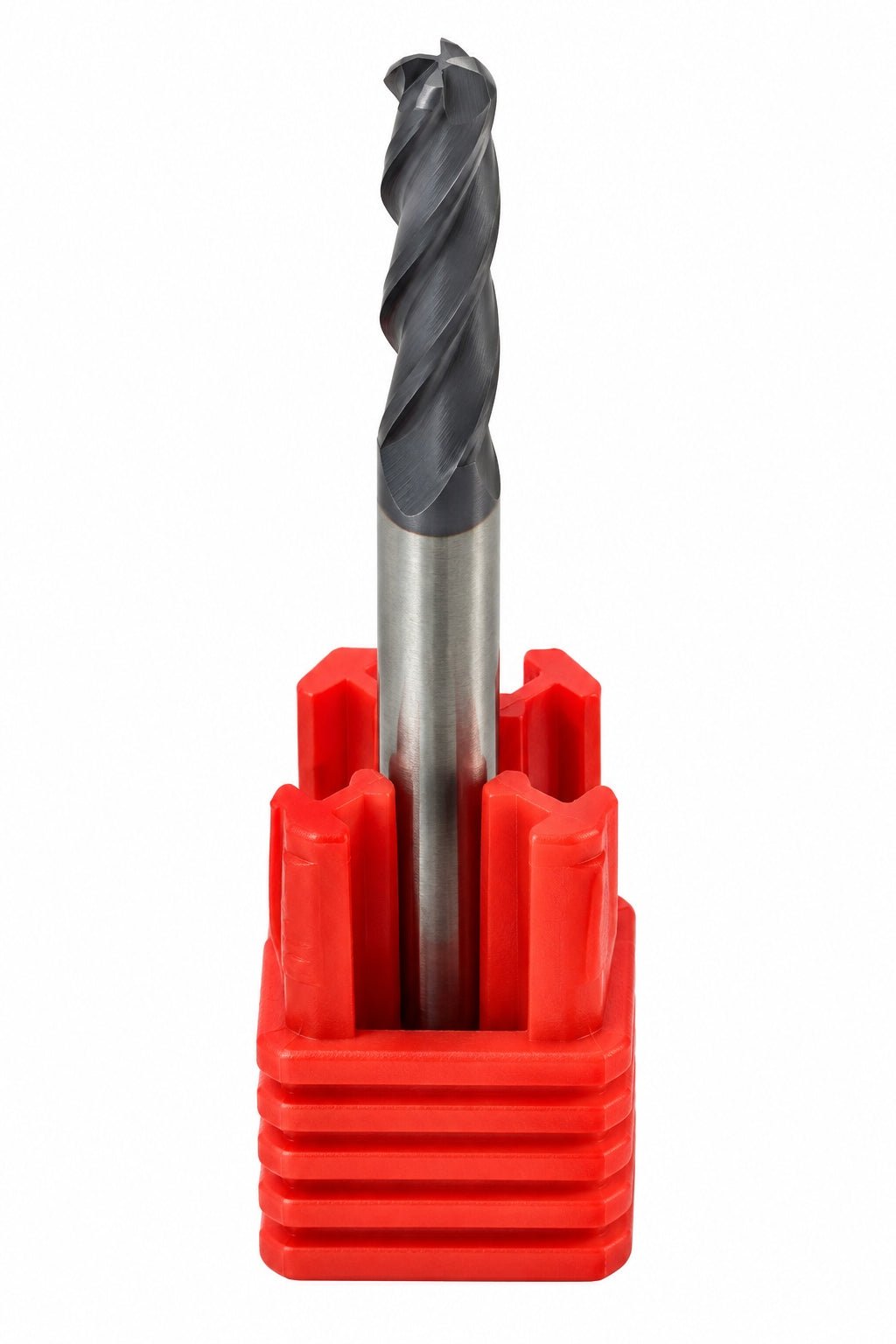 Fullerton 4.0mm 4 Flute TiAlN Coated Carbide Ball Nose Endmill - 3200 Series - Twin Eagle Imports