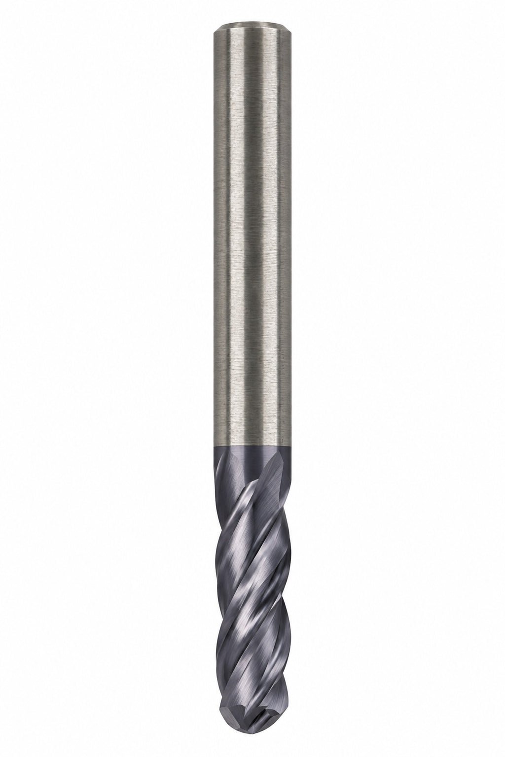 Fullerton 4.0mm 4 Flute TiAlN Coated Carbide Ball Nose Endmill - 3200 Series - Twin Eagle Imports