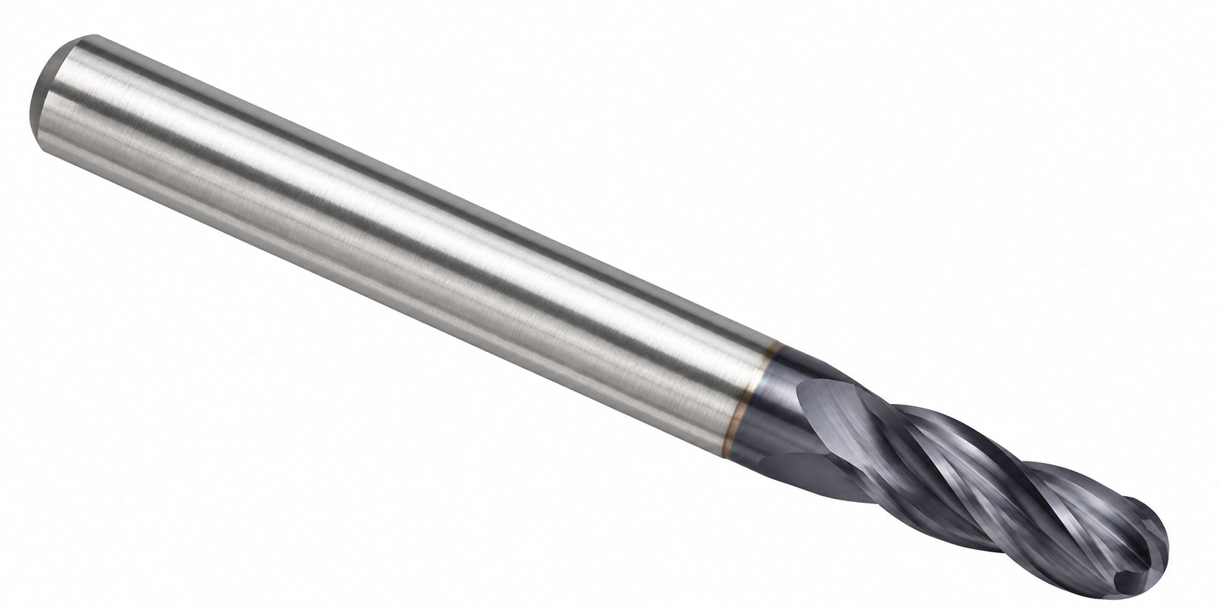 Fullerton 5.0mm 4 Flute TiAlN Coated Carbide Ball Nose Endmill - 3200 Series - Twin Eagle Imports