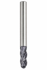 Fullerton 5.0mm 4 Flute TiAlN Coated Carbide Ball Nose Endmill - 3200 Series - Twin Eagle Imports