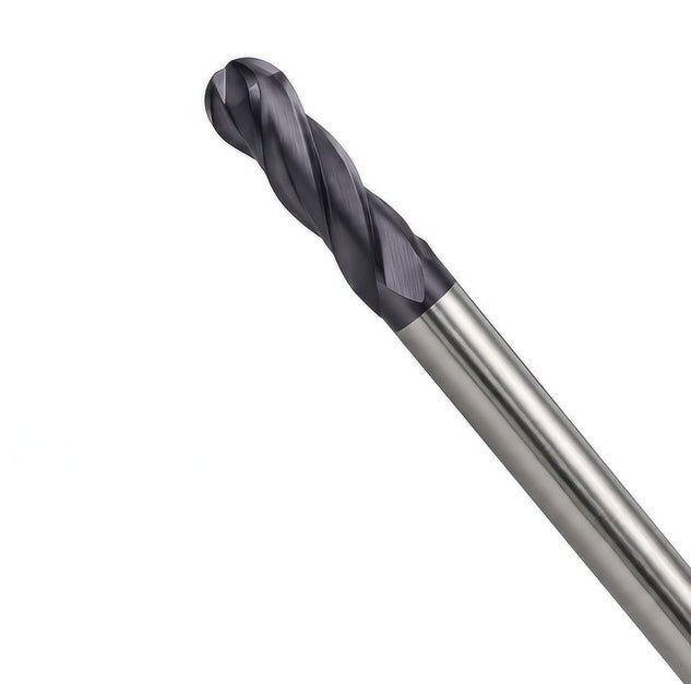 Fullerton 5.0mm 4 Flute TiAlN Coated Carbide Ball Nose Endmill - 3200 Series - Twin Eagle Imports