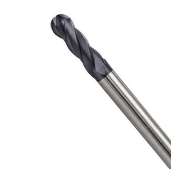 Fullerton 5.0mm 4 Flute TiAlN Coated Carbide Ball Nose Endmill - 3200 Series - Twin Eagle Imports