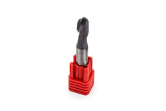 Fullerton 7/16" 2 Flute TiAlN Coated Carbide Ball Nose Endmill - 3215 Series - Twin Eagle Imports
