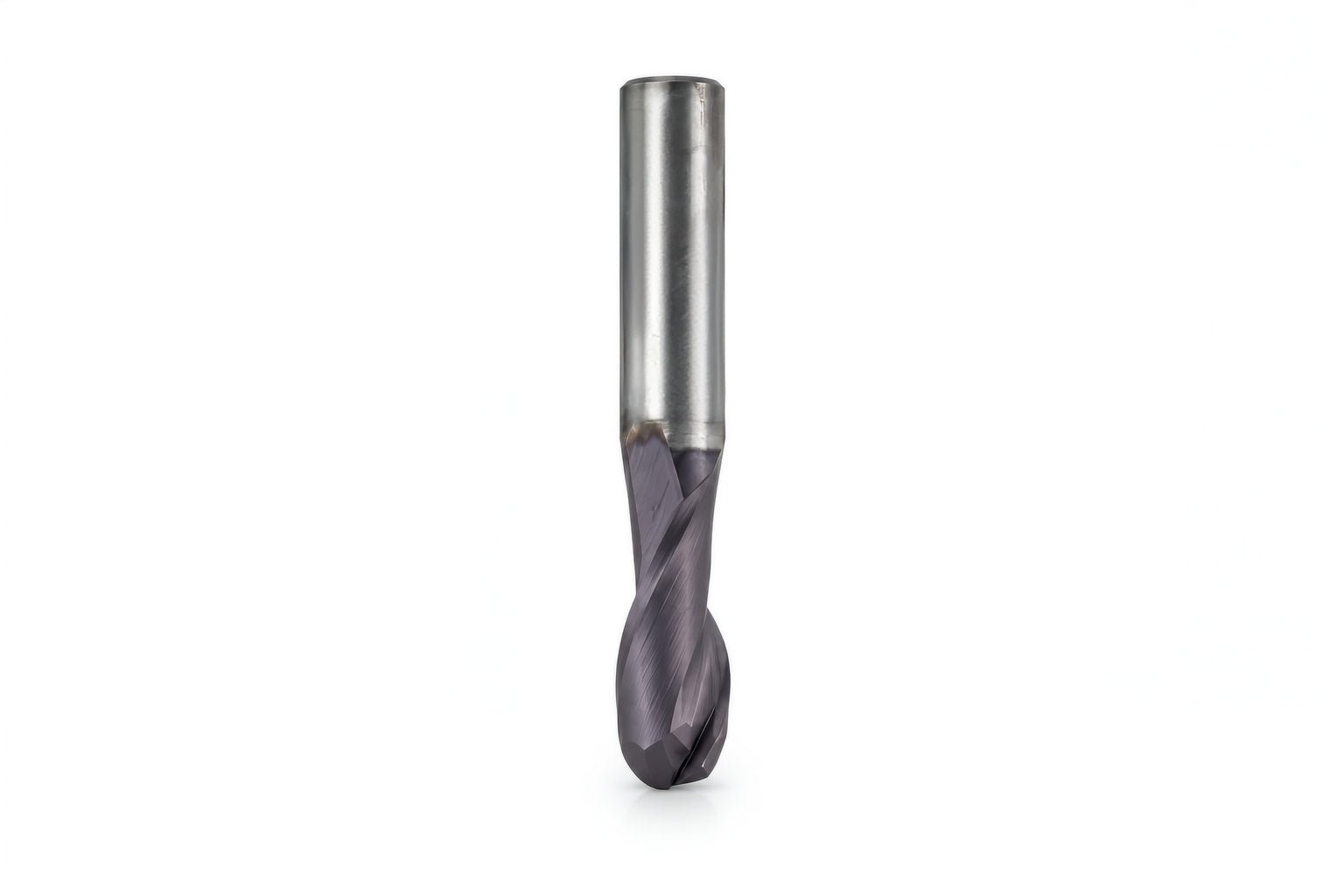 Fullerton 7/16" 2 Flute TiAlN Coated Carbide Ball Nose Endmill - 3215 Series - Twin Eagle Imports