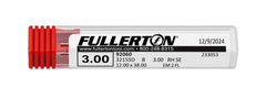 Fullerton 92060 0.1181" 2 Flute Standard Ball Nose End Mill - Twin Eagle Imports