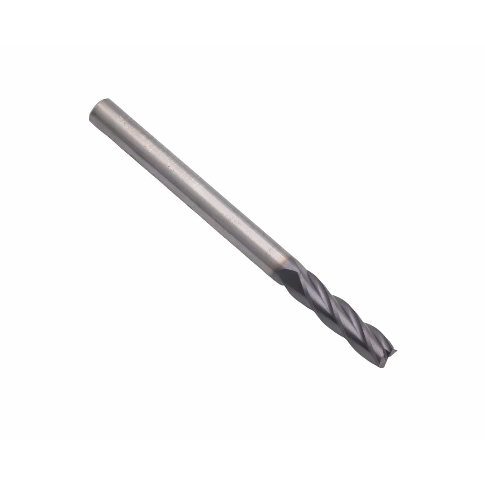 Fullerton 92207 4mm 4 Flute TiAlN Coated Carbide Square End Mill - Twin Eagle Imports