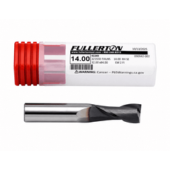 Fullerton 92249 14mm 2 Flute TiAlN Coated Carbide Square End Mill - Twin Eagle Imports