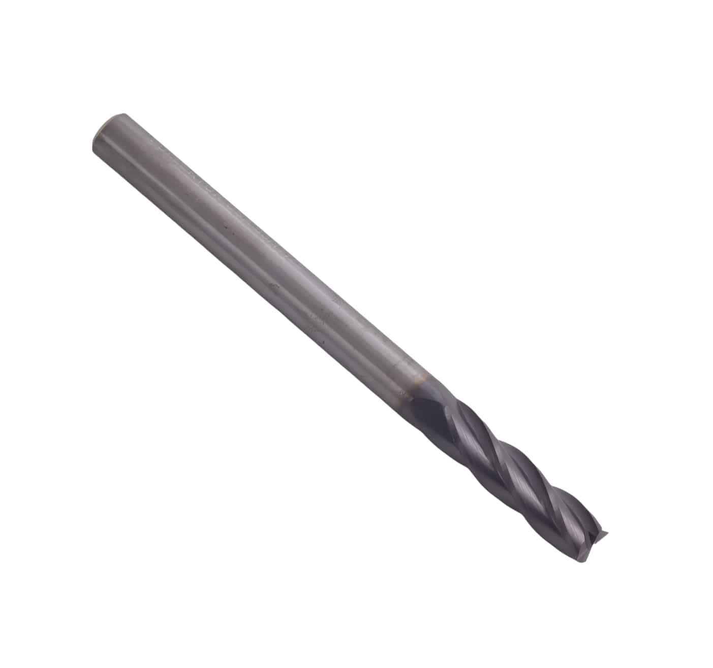 Fullerton CARBIDE ENDMILL Fullerton 92207 4mm 4 Flute TiAlN Coated Carbide Square End Mill