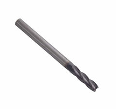 Fullerton CARBIDE ENDMILL Fullerton 92207 4mm 4 Flute TiAlN Coated Carbide Square End Mill