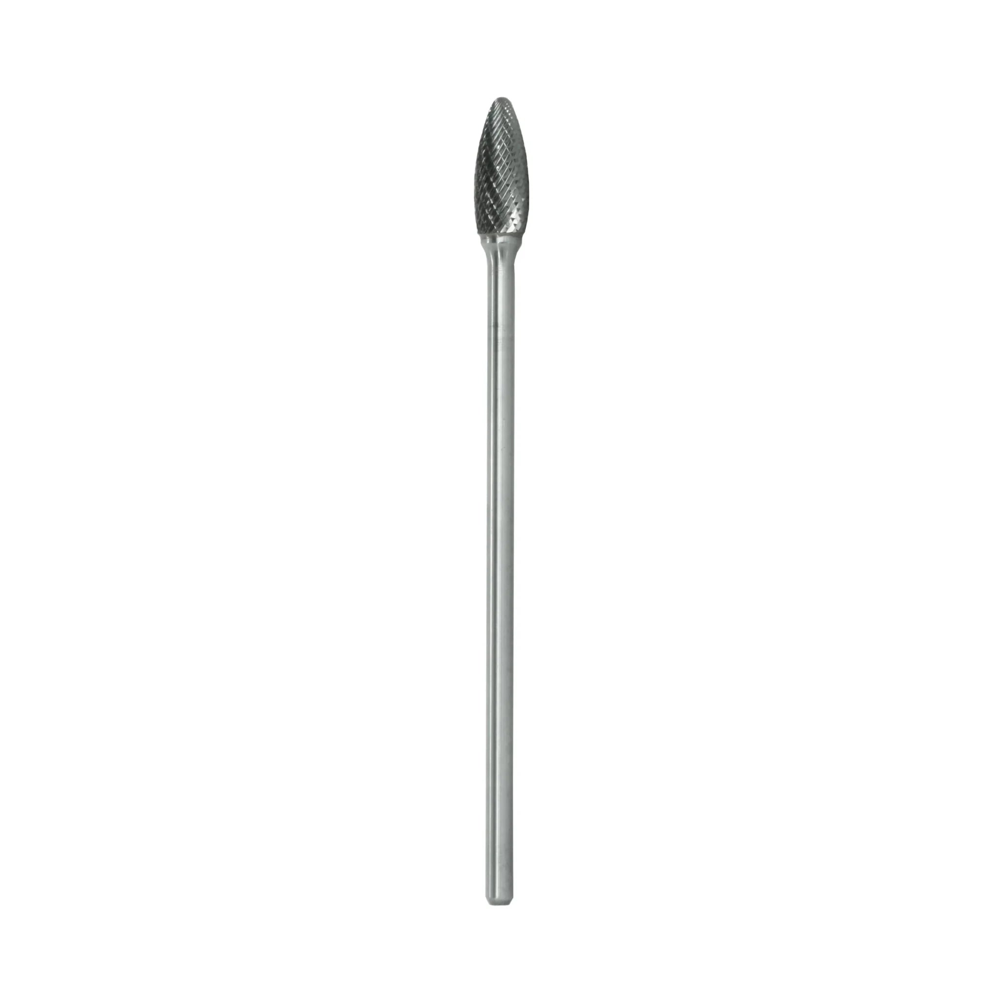 Fullerton - SH5 1/2" Flame Shape Series Extended Shank Carbide Burr - Twin Eagle Imports