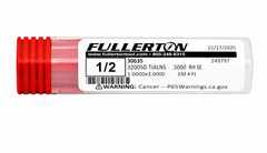 FULLERTON TOOL COMPANY CARBIDE ENDMILL Fullerton 30635 1/2 Inch 4 Flute TiAlN Coated Carbide Square End Mill