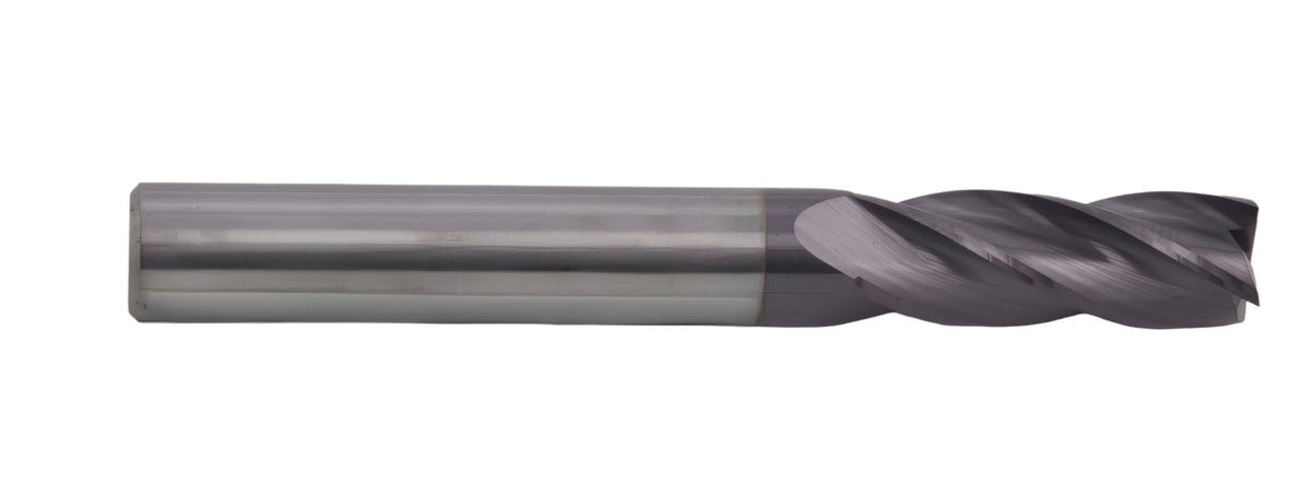 FULLERTON TOOL COMPANY CARBIDE ENDMILL Fullerton 92212 8mm 4 Flute TiAlN Coated Carbide Square End Mill