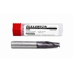 FULLERTON TOOL COMPANY CARBIDE ENDMILL Fullerton 92248 12mm 2 Flute TiAlN Coated Carbide Square End Mill