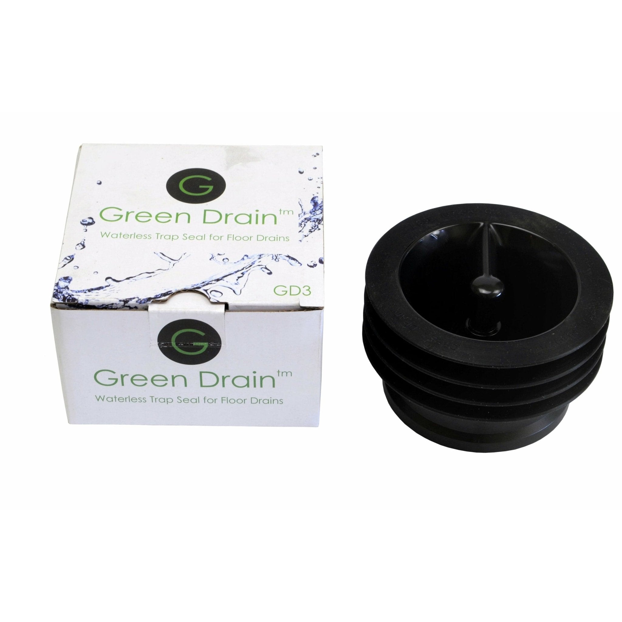 Green Drain Waterless Trap Seal 3" (75-85mm) - Twin Eagle Imports