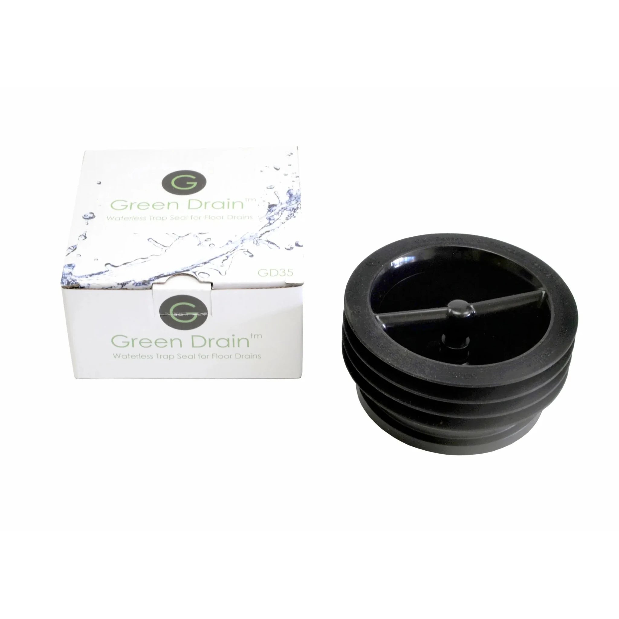 Green Drain Waterless Trap Seal 3.5" (89-94mm) - Twin Eagle Imports