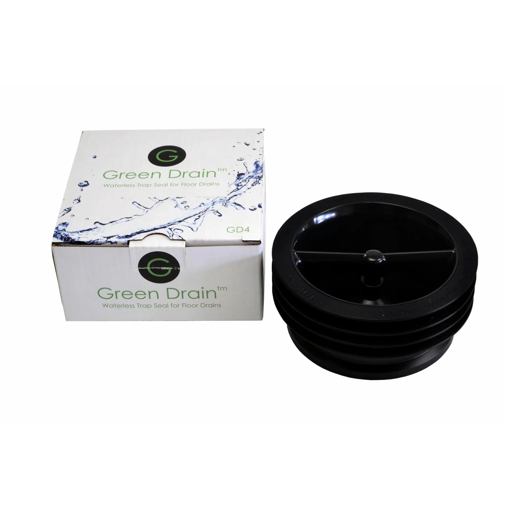 Green Drain Waterless Trap Seal 4" (102-110mm) - Twin Eagle Imports