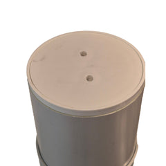 Guzzla Drain Waste White Bolted Trap Screw