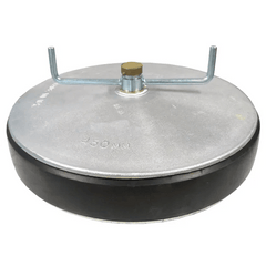 HARON Expanding Plumbing Plug Aluminium expanding plug 18"/450mm with 25mm bypass 436-486mm