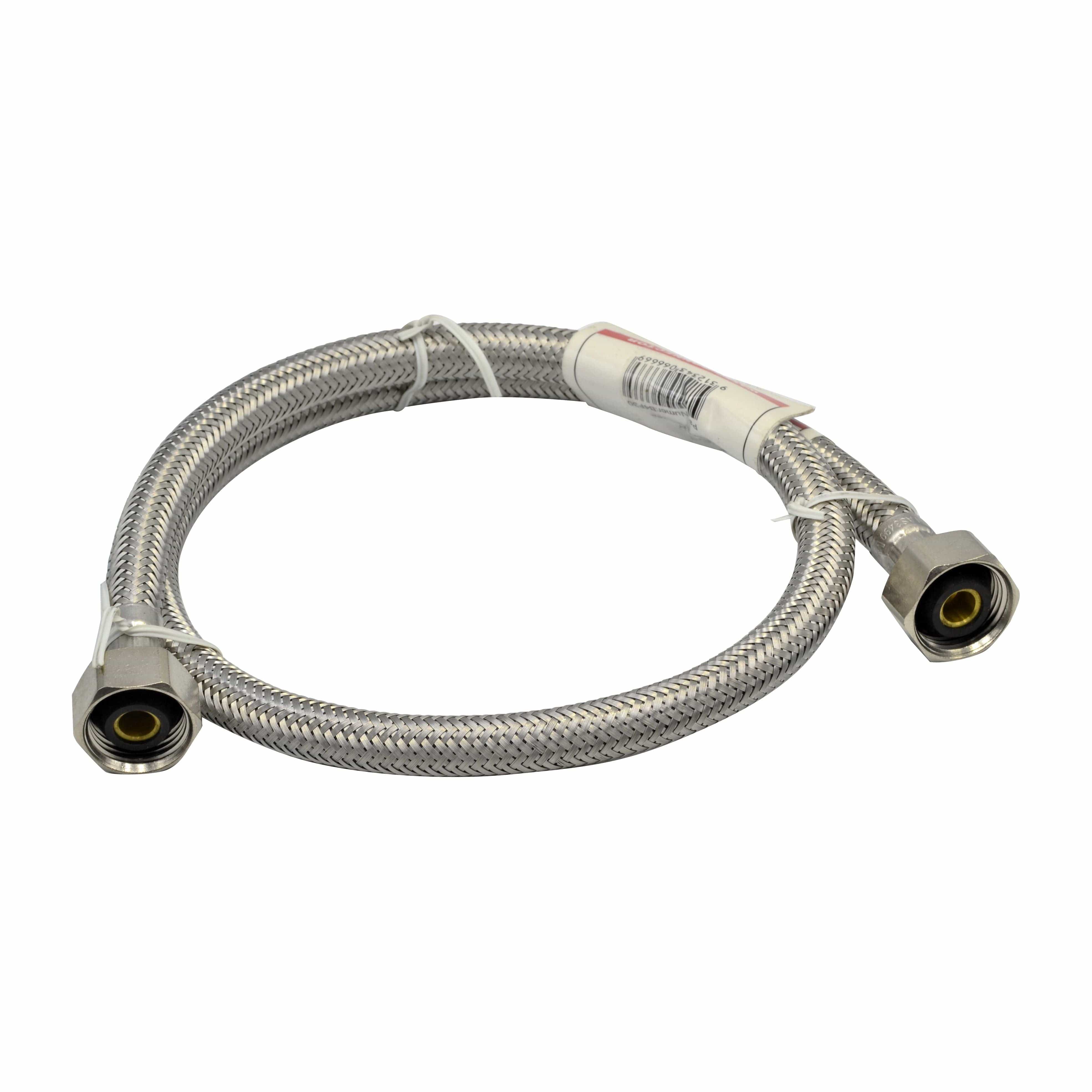 HARON Flexible Connectors Haron B4F30 30″ (750mm) 1/2″F x 1/2″F Steel Braided Hose