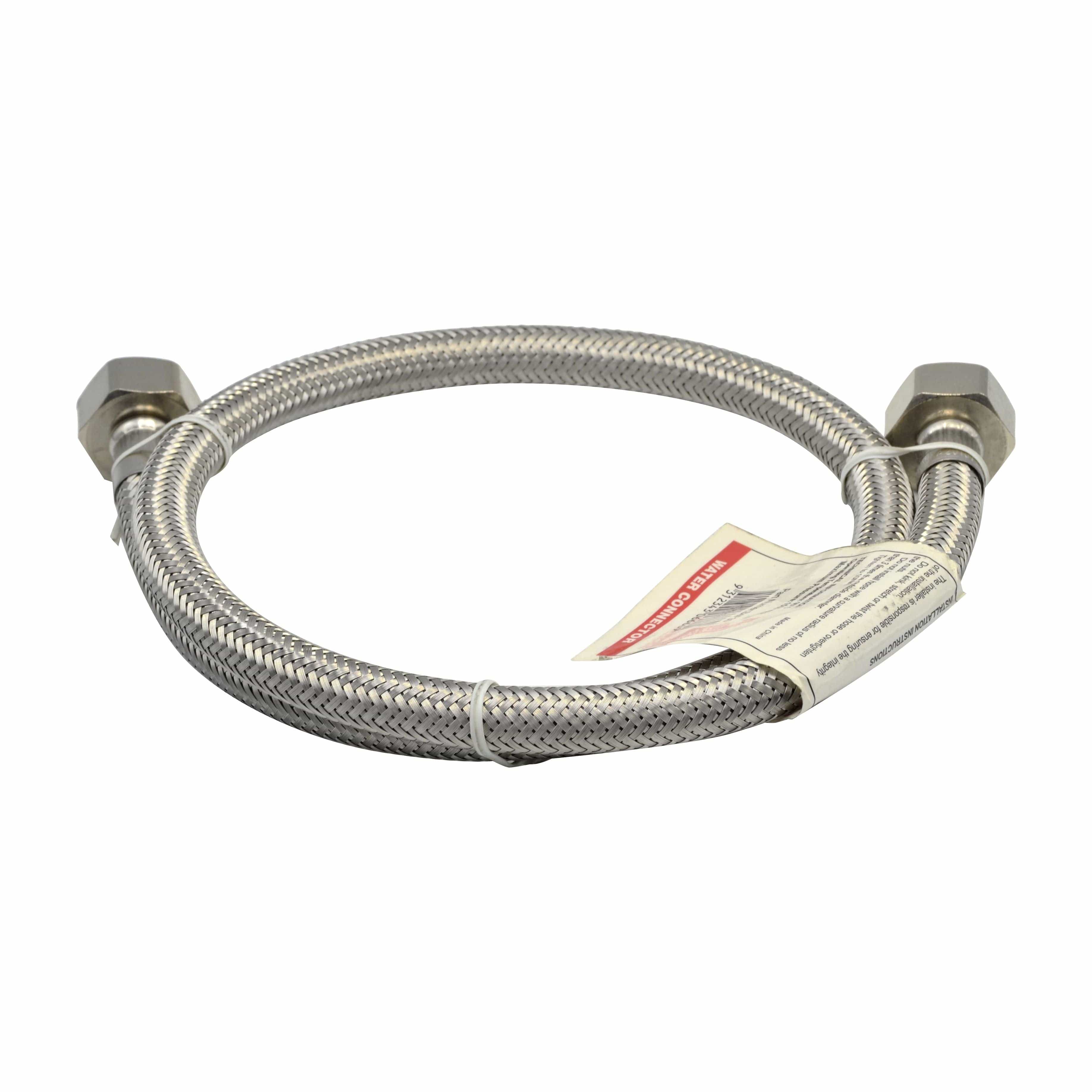HARON Flexible Connectors Haron B4F30 30″ (750mm) 1/2″F x 1/2″F Steel Braided Hose