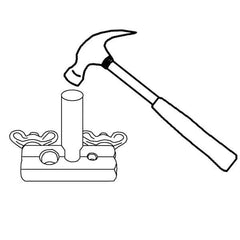 Haron H108 3/8, 1/2 & 3/4″ Heavy Duty Block and Pin Flaring Tool - Twin Eagle Imports