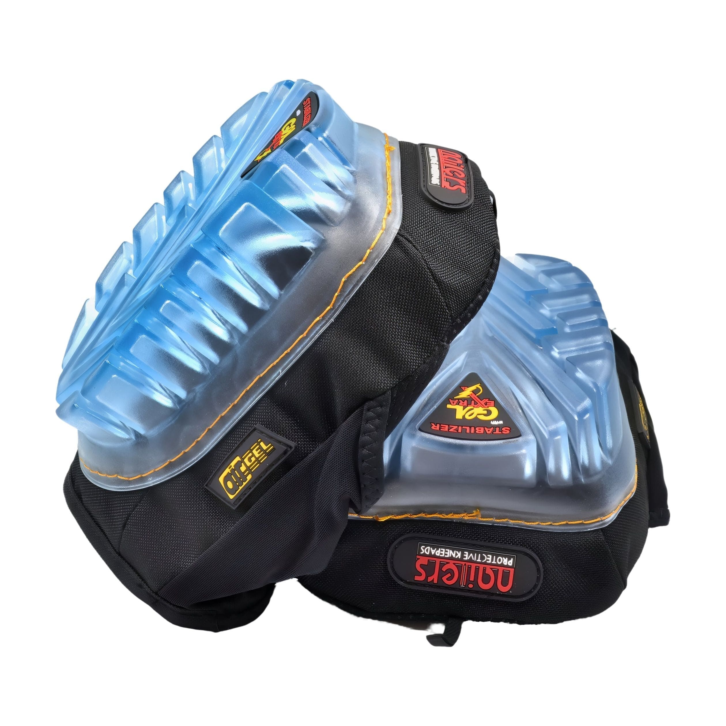 Haron Knee Pad Nailers GS Stabilizer Air Injected Gel Knee Pad Hard Cap