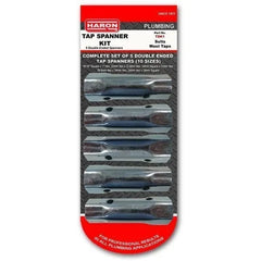 HARON Tap Repair Tool Haron TSK1 Tap Spanner Kit of Multiple Sizes