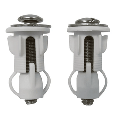 HARON Toilet Seat Fixing Kit Haron TFP-13mm – 13mm Top/Blind Fixing Plugs for Toilet Seats