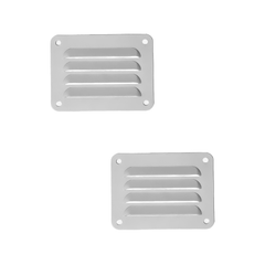 HARON Vent Haron 1007W Aluminium Vents –  White 100 x 75mm Pack of 2