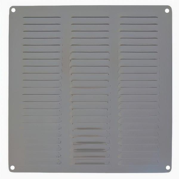 HARON Vent Haron 3003S Aluminium Vents – Anodised Silver 300 x300mm