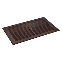 HARON Vent Haron 95B Wall Vent – Brown. Vent Facing 245 x 145mm
