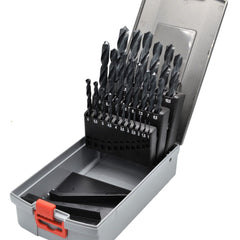 Hepyc 1-13 mm HSS Drill Bit Set 0.5 mm Increments 25 Pc Kit - Twin Eagle Imports