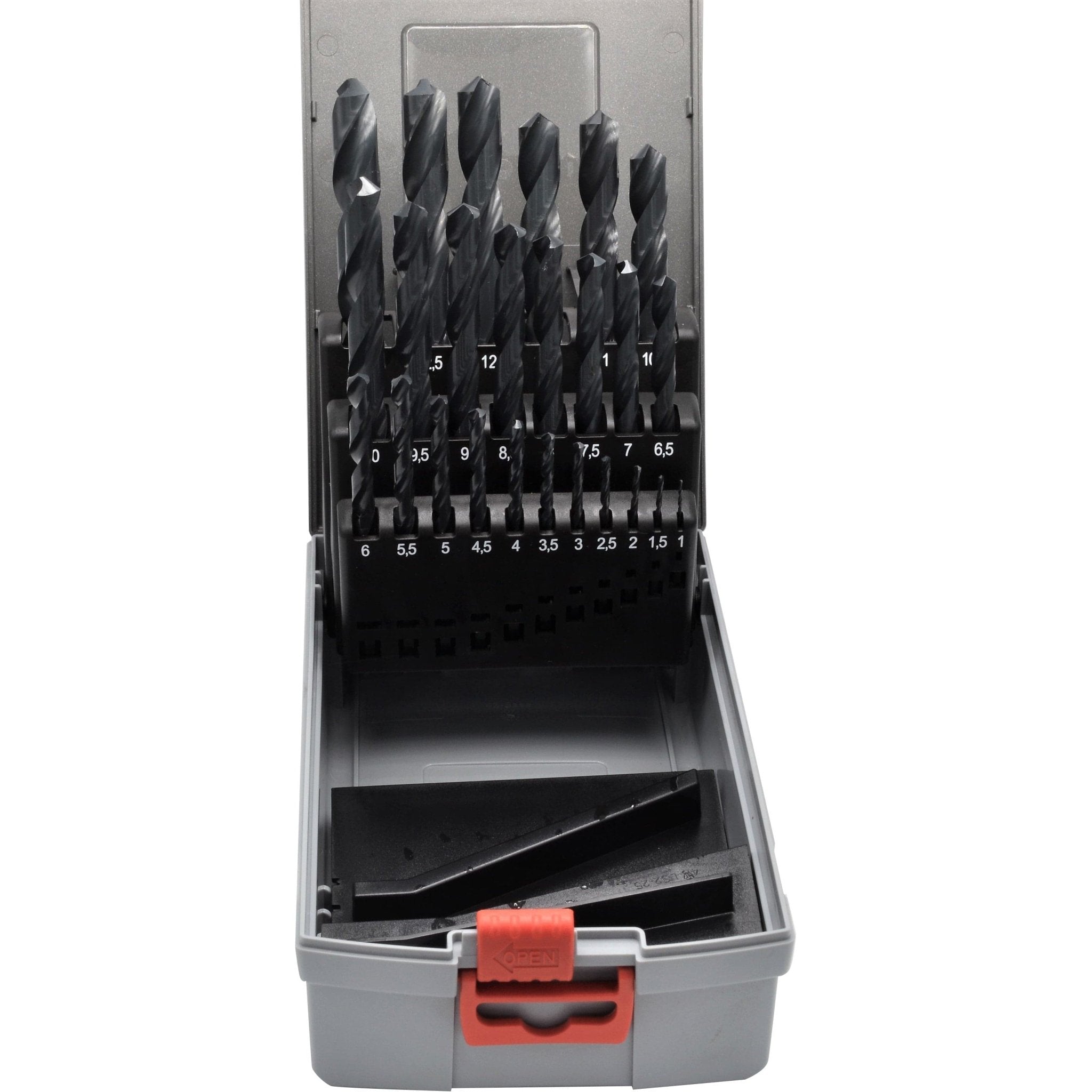 Hepyc 1-13 mm HSS Drill Bit Set 0.5 mm Increments 25 Pc Kit - Twin Eagle Imports