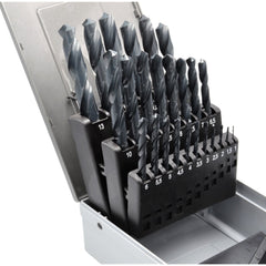 Hepyc 1-13 mm HSS Drill Bit Set 0.5 mm Increments 25 Pc Kit - Twin Eagle Imports