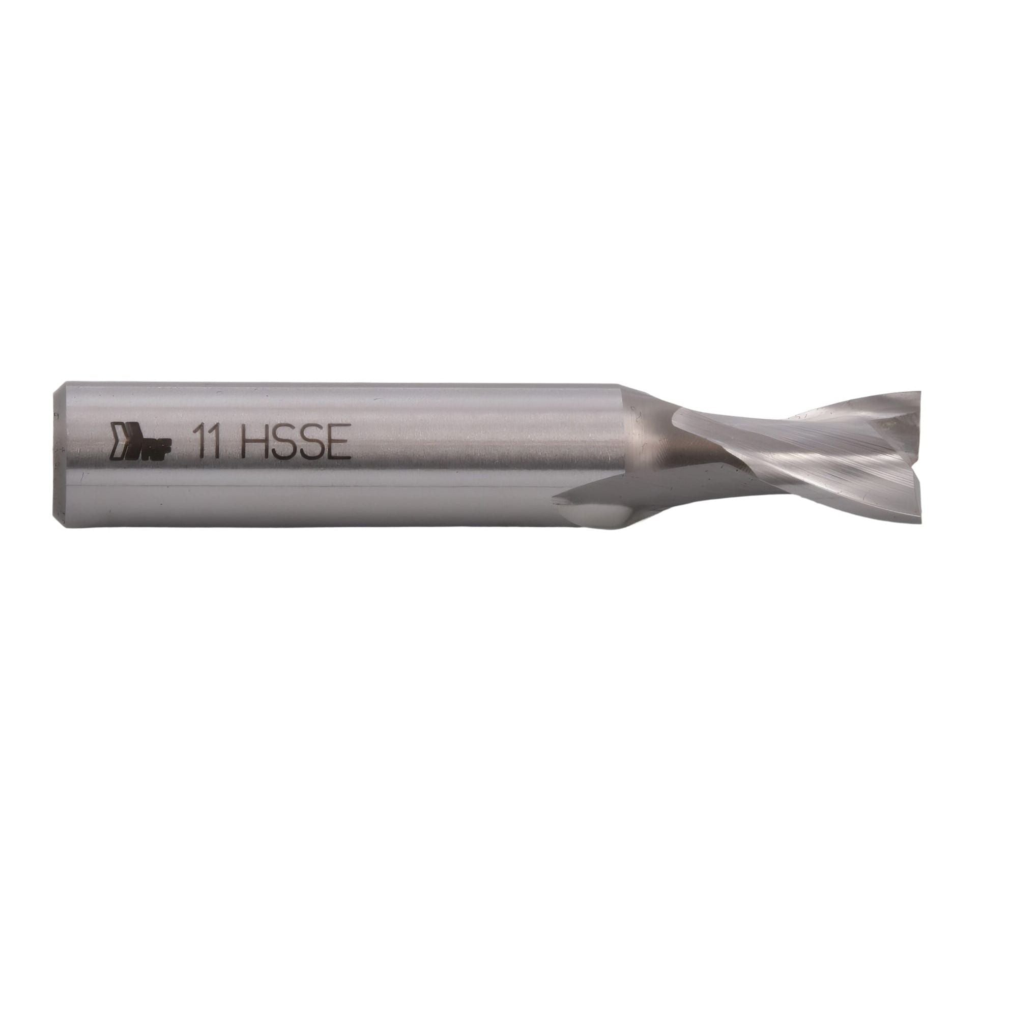 Hepyc 11mm Cobalt HSS End Mill DIN327N Short Series 2 Flute 30° Helix - Twin Eagle Imports