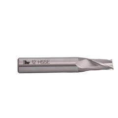Hepyc 12mm Cobalt HSS End Mill DIN327N Short Series 2 Flute 30° Helix - Twin Eagle Imports