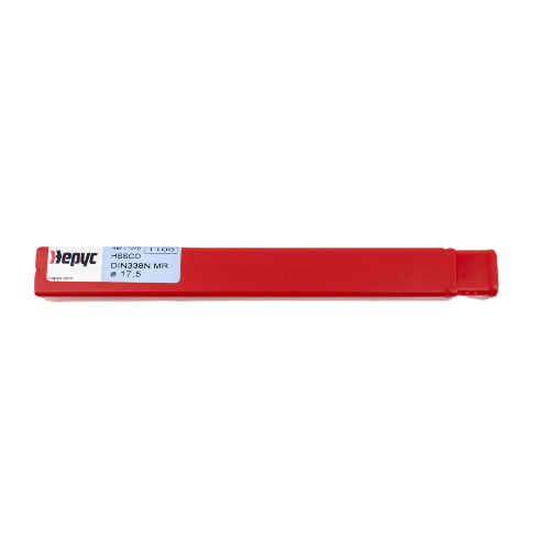 Hepyc 17.5mm HSS-Co Reduced Shank Drill – DIN 338 MR - Twin Eagle Imports