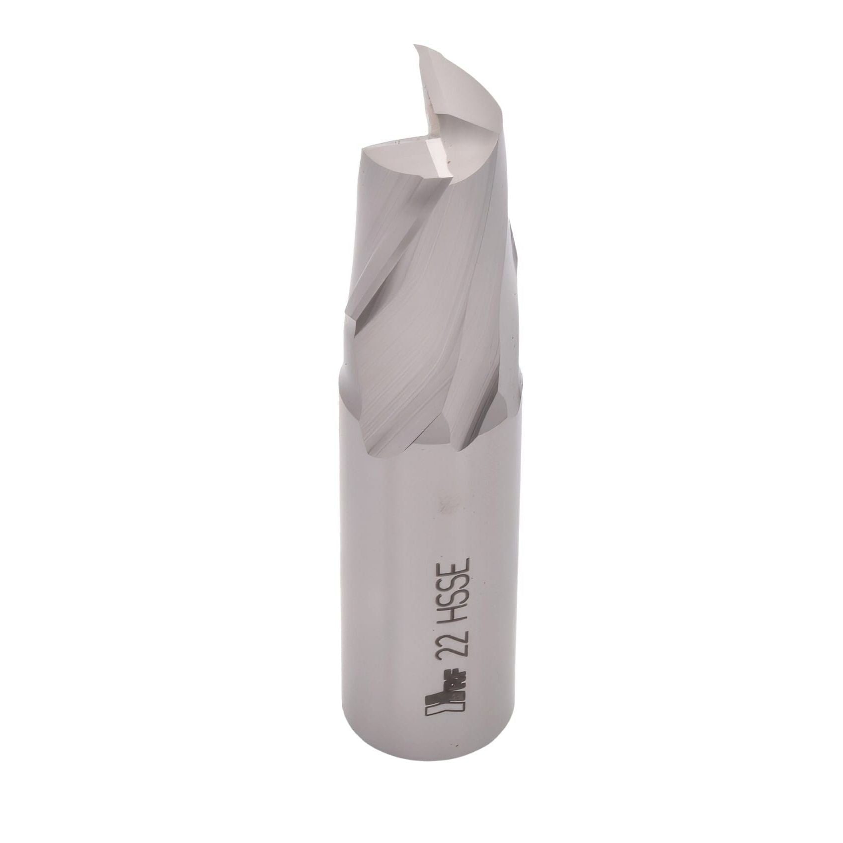 Hepyc 22mm Cobalt HSS End Mill DIN327N Short Series 2 Flute 30° Helix - Twin Eagle Imports