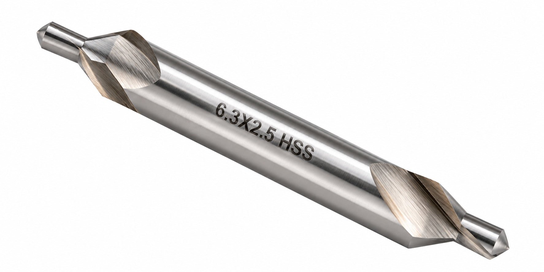 Hepyc 2.50mm HSS DIN333A Centre Drill - Twin Eagle Imports