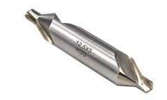 Hepyc 5mm HSS DIN333A Centre Drill 118° Tip 60° Centre Angle - Twin Eagle Imports