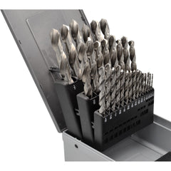 Hepyc Drill Bits Hepyc 1/16"- 1/2" HSS Drill Bit Set 1/64 Increments 29 Pc Kit